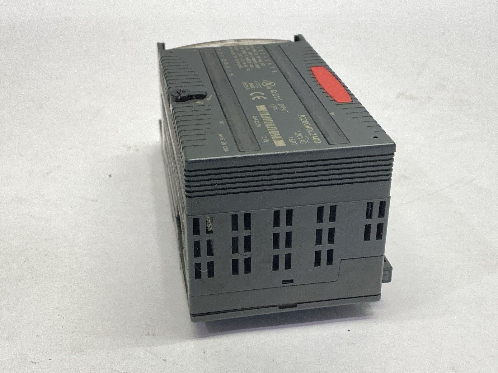 IC200MDL240D | GE Fanuc Input Module 16PT 120VAC - For parts or not working - Maverick Industrial Sales