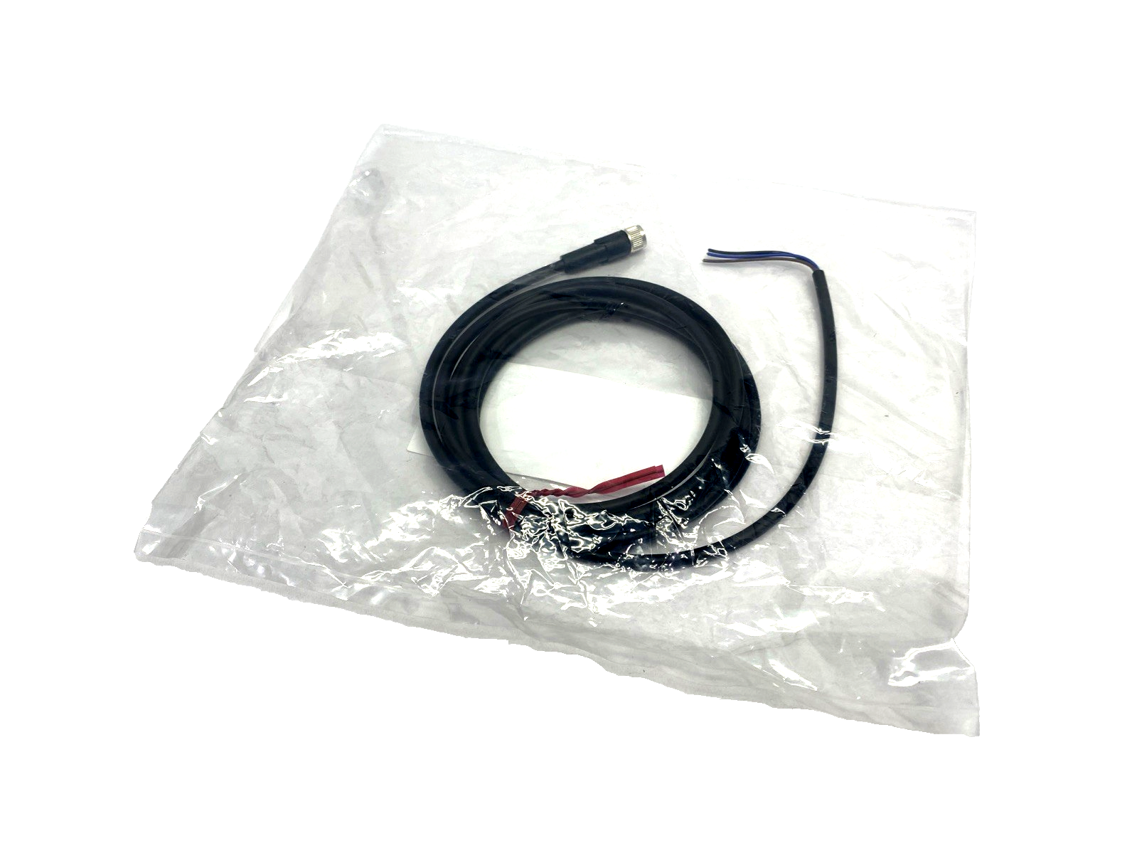 Keyence OP-87627 Connector Cable M8 3-Pin Female Straight 2m Standard - Maverick Industrial Sales