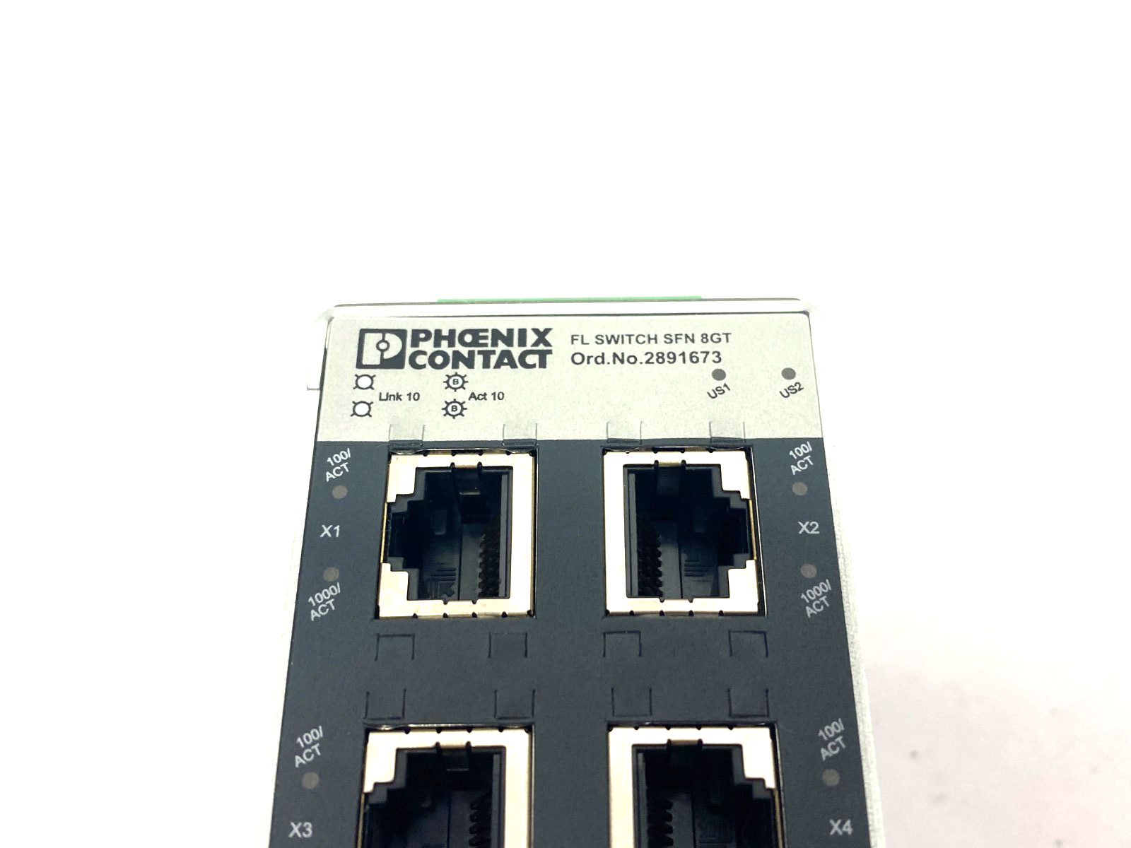2891673 | Phoenix Contact Industrial Ethernet Switch FL SWITCH SFN 8GT - Used - Maverick Industrial Sales