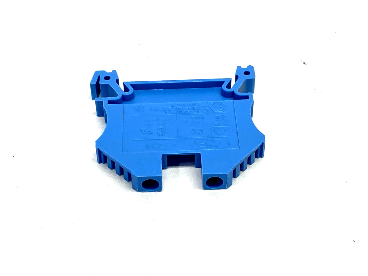 Morsettitalia 43409-BL Euro 4 Terminal Block, Single Level, Blue LOT OF 15 - Maverick Industrial Sales