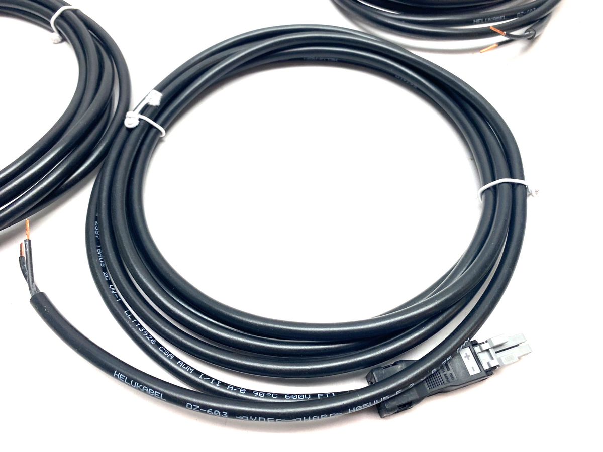 SZ 2500.410 | Rittal Single Ended Power Connection Cable 2500410 LOT OF 4 - New – Open box - Maverick Industrial Sales