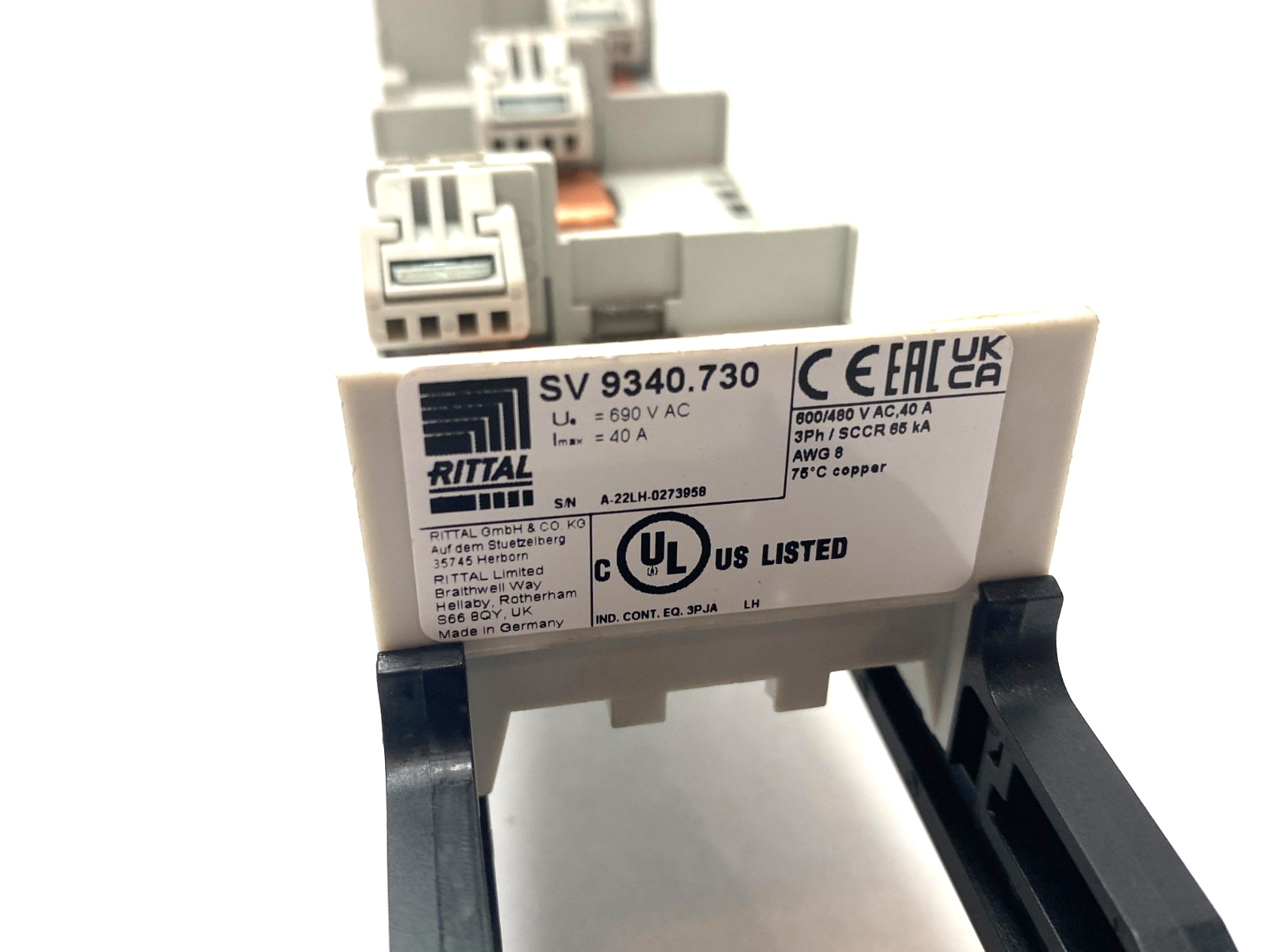 Rittal SV 9340.730 OM Adapter w/ Connection Cables 9340730 - Maverick Industrial Sales