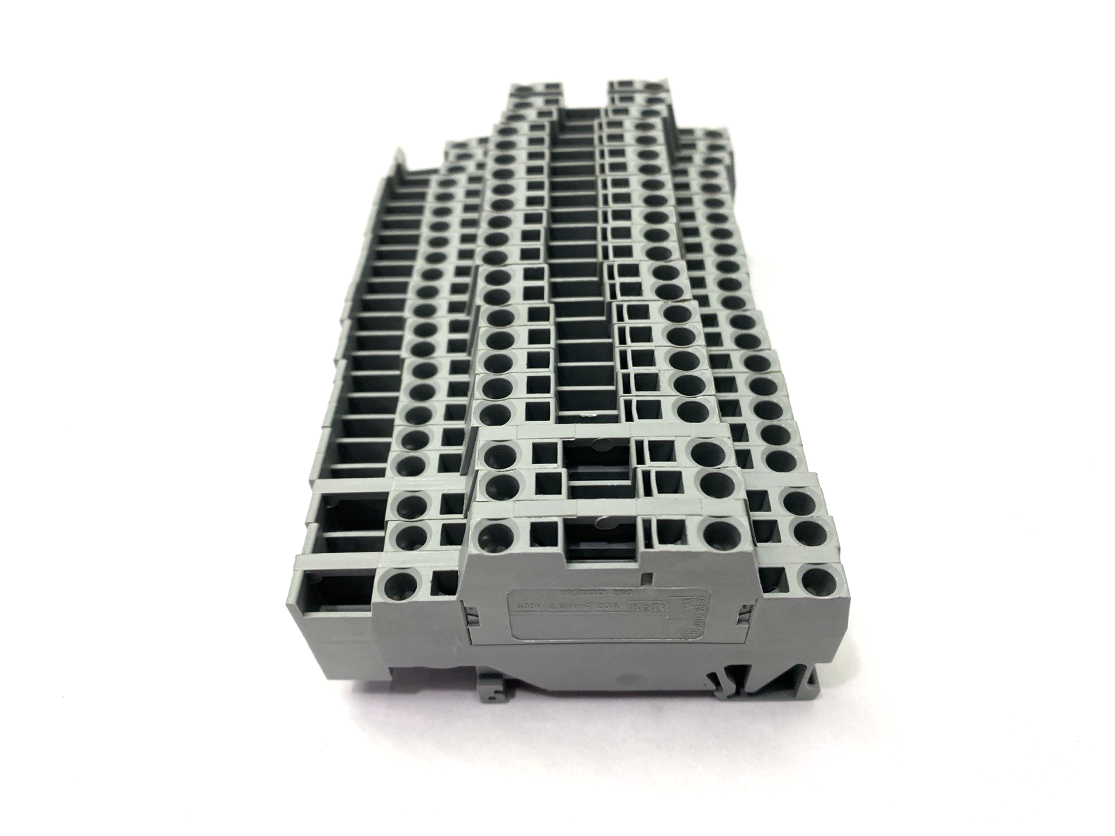 280-520 | Wago Double-Deck Terminal Block NO LABEL MARKER HOLDERS LOT OF 22 - Used - Maverick Industrial Sales
