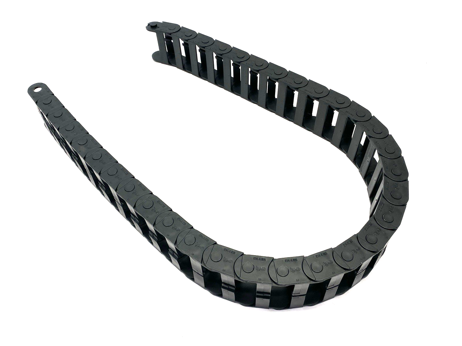 E14.4.125 | Igus Energy Chain Cable Carrier 33 Links NO MOUNTING BRACKETS - New – Open box - Maverick Industrial Sales