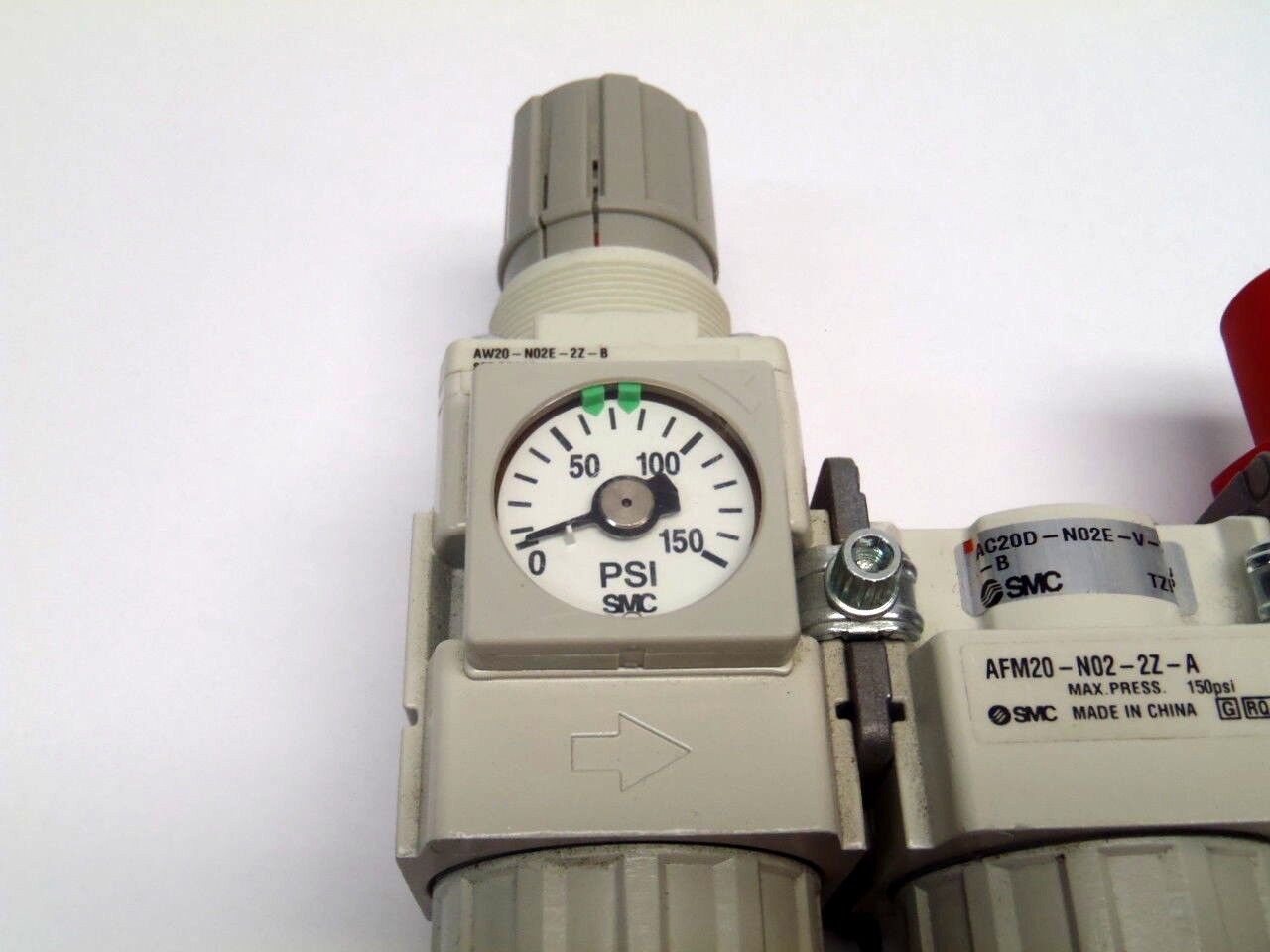 SMC AC20D-N02E-V-2Z Filter Regulator - Maverick Industrial Sales