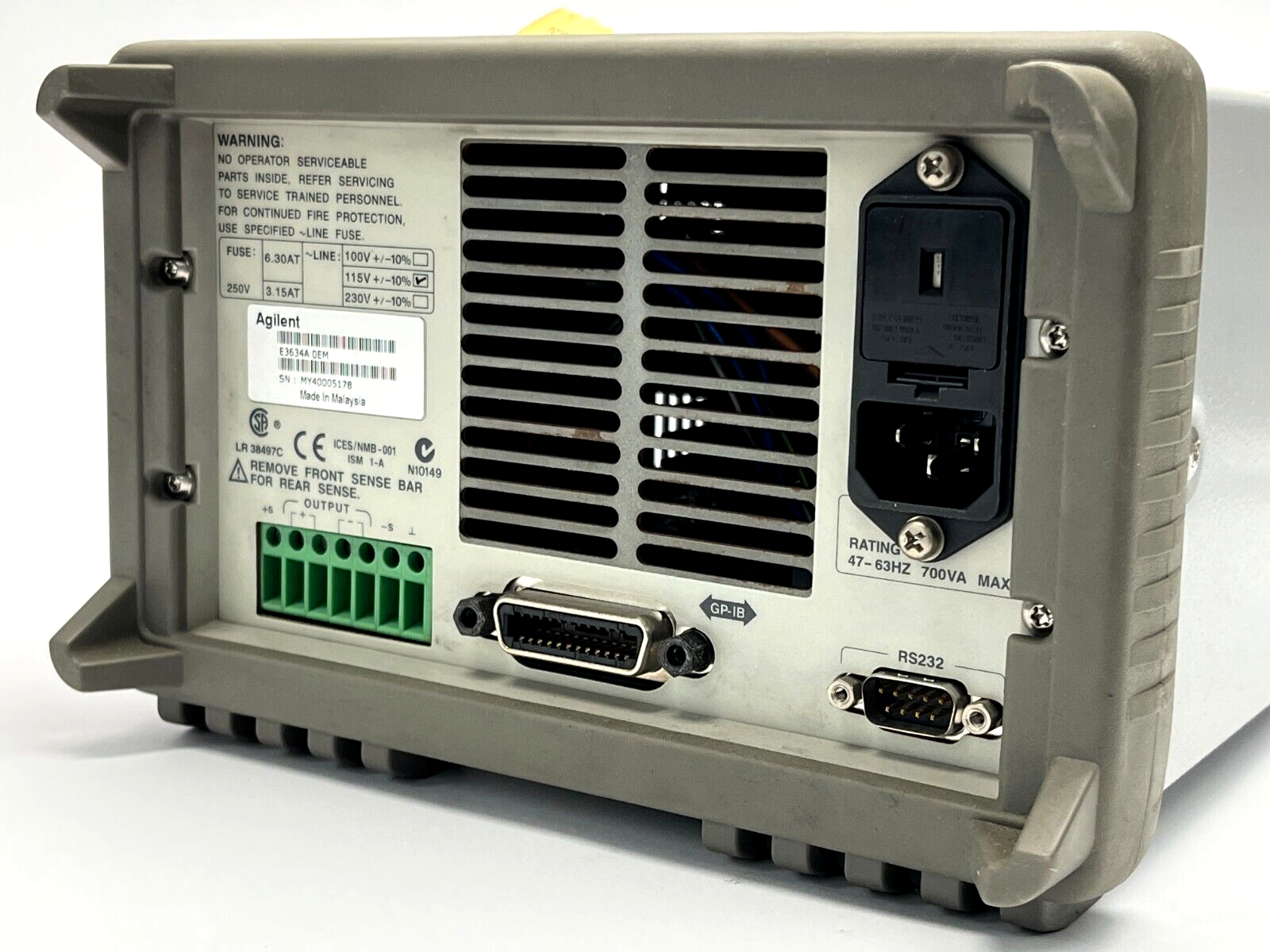 HP Agilent E3634A DC Power Supply CALIBRATION ERROR - Maverick Industrial Sales