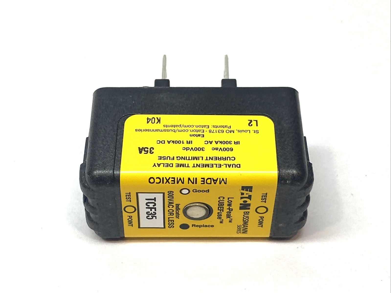 Eaton Bussmann TCF35 Time Delay Fuse 35A 600V 300VDC - Maverick Industrial Sales