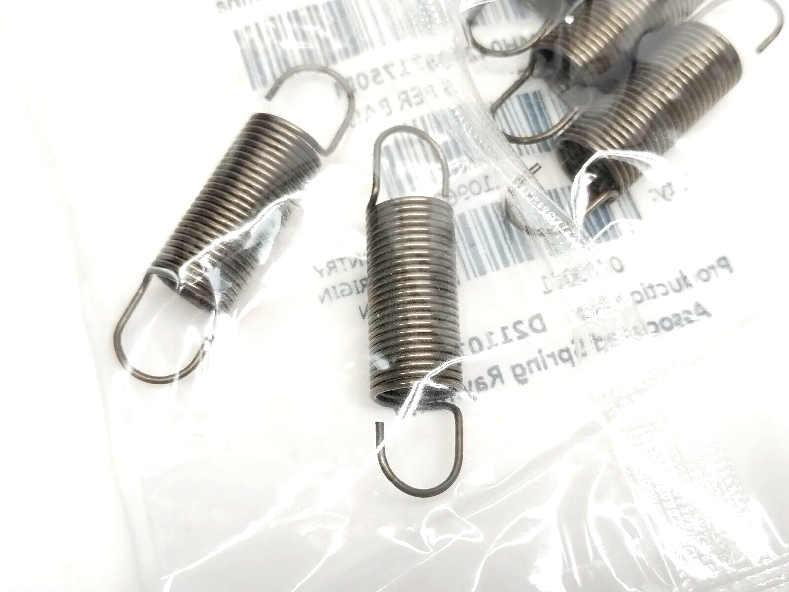 AS Raymond MH04200371750M Hooked End Extension Spring .42" OD x 1.75" L 5-PACK - Maverick Industrial Sales