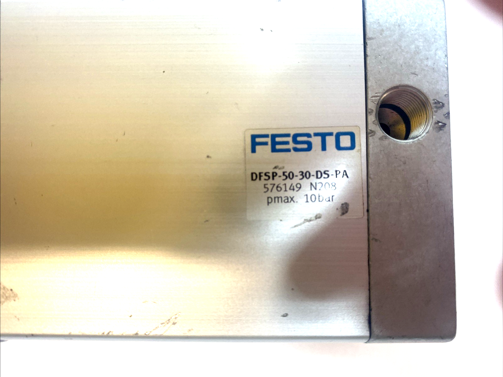 Festo DFSP-50-30-DS-PA Stopper cylinder 576149 - Maverick Industrial Sales
