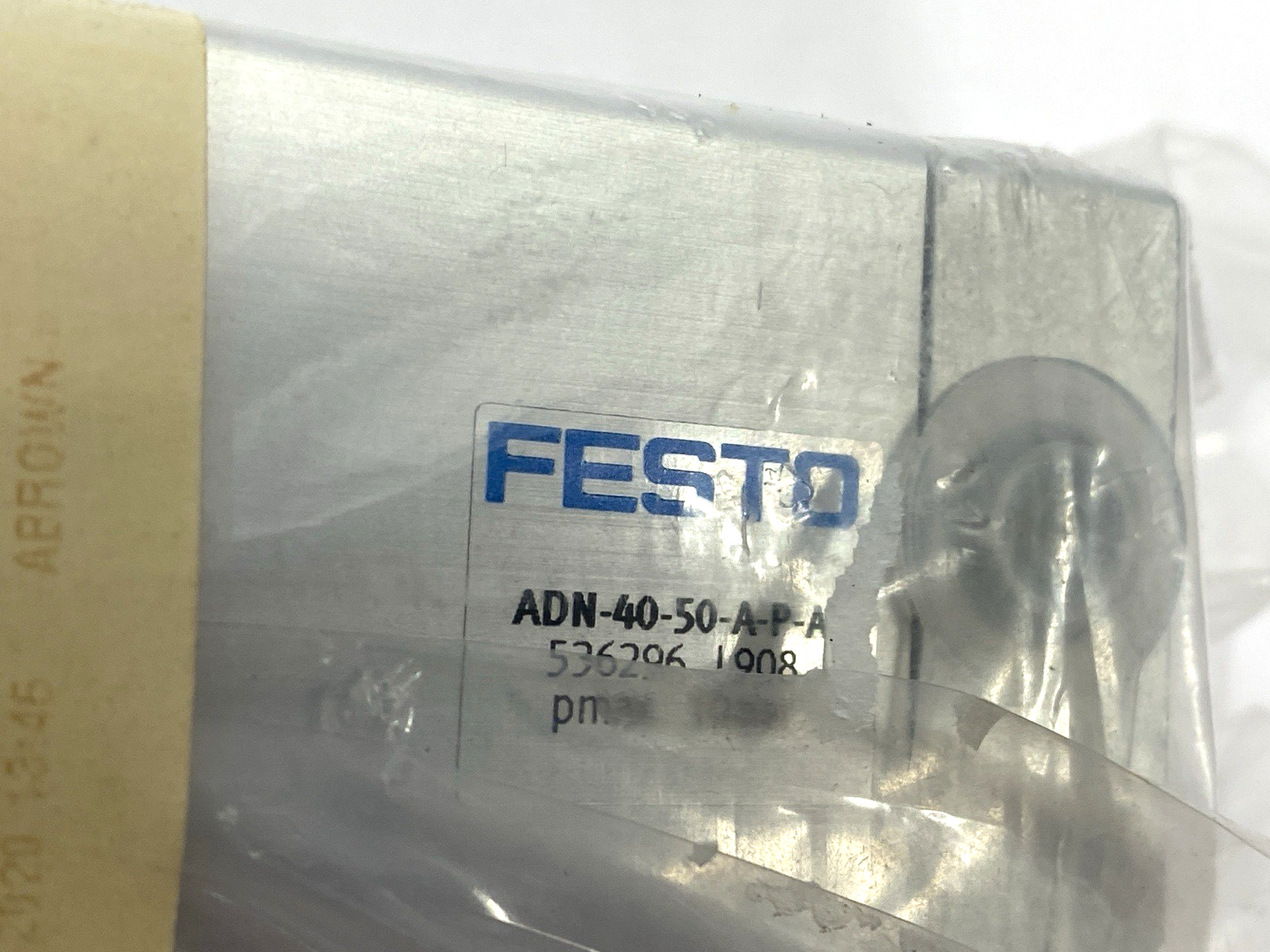 Festo ADN-40-50-A-P-A Compact Pneumatic Cylinder 40mm Bore 50mm Stroke 536296 - Maverick Industrial Sales