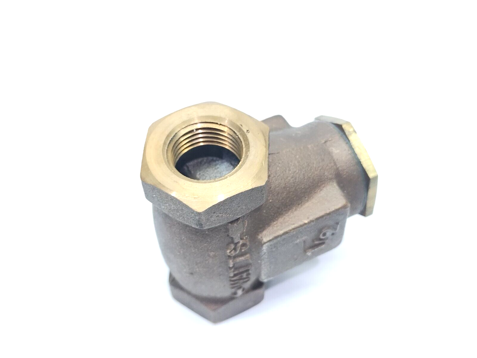 Watts 137-04 In-Line Porous Bronze Strainer/Filter, 90 Micron Element, 1/2" - Maverick Industrial Sales