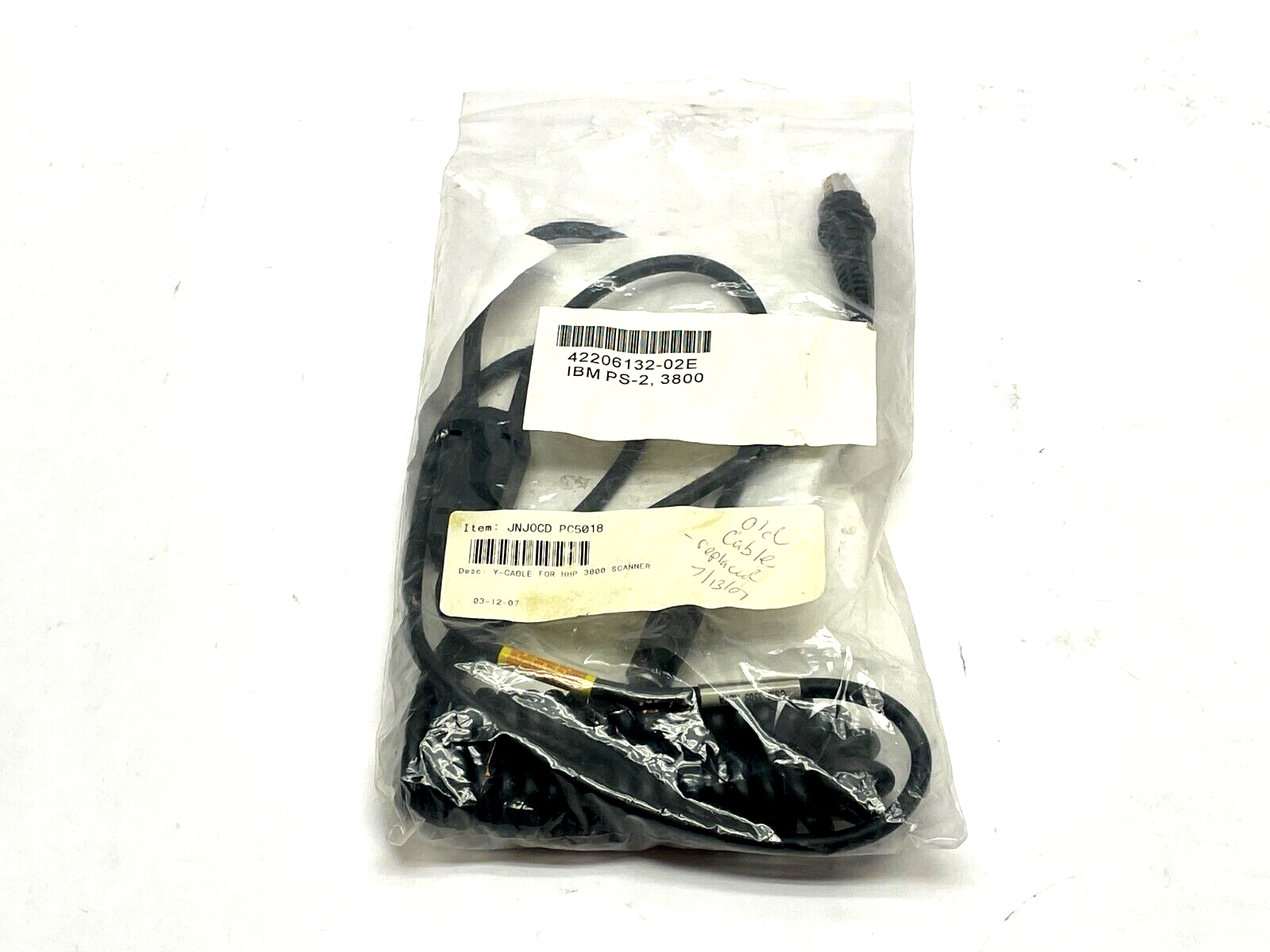IBM PS-2 3800 Scanner Cable 42206132-02E - Maverick Industrial Sales