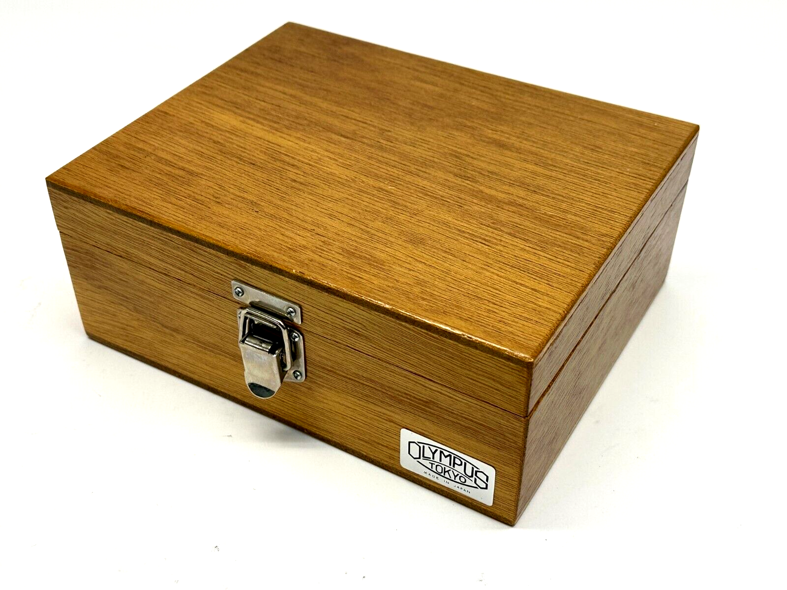 Olympus Japan Annuli Insert and Accessory Wooden Box 8-1/4" x 6-3/4" x 3-1/4" - Maverick Industrial Sales