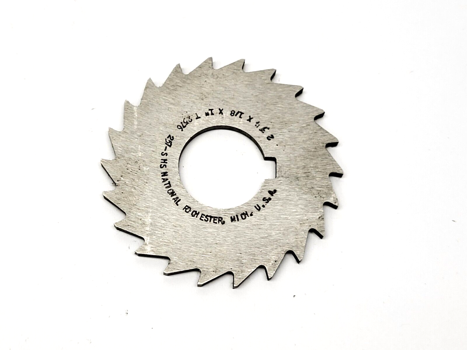 National HS T-2755 Half Side Milling Cutter 257-S 2-3/4 x 1/8 x 1" - Maverick Industrial Sales