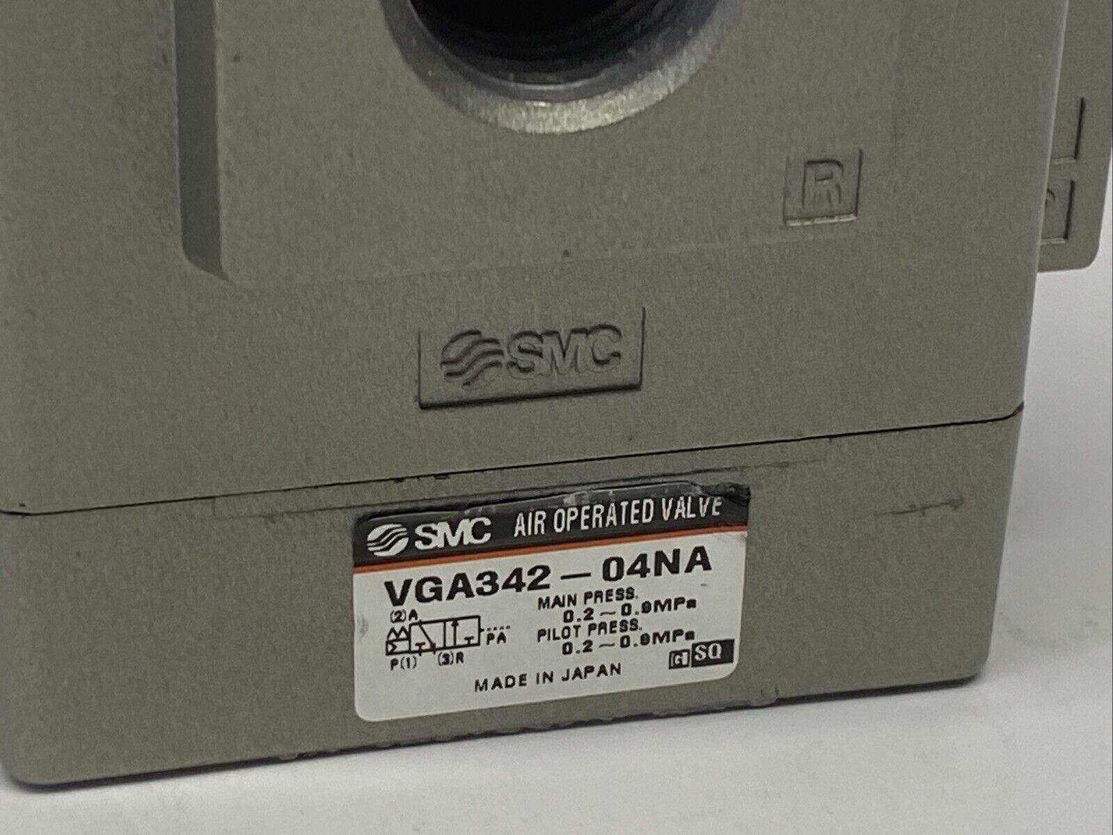 SMC VGA342-04NA Air Operated Pilot Valve 3 Port - Maverick Industrial Sales