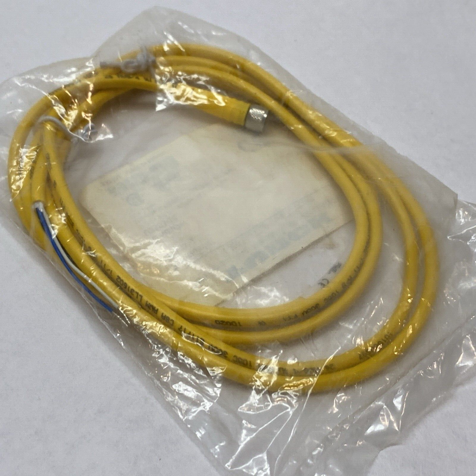 Turck PKG 4M-2 Picofast Cordset M8 4-Pin Female to Cut-End Yellow U2503-14 - Maverick Industrial Sales