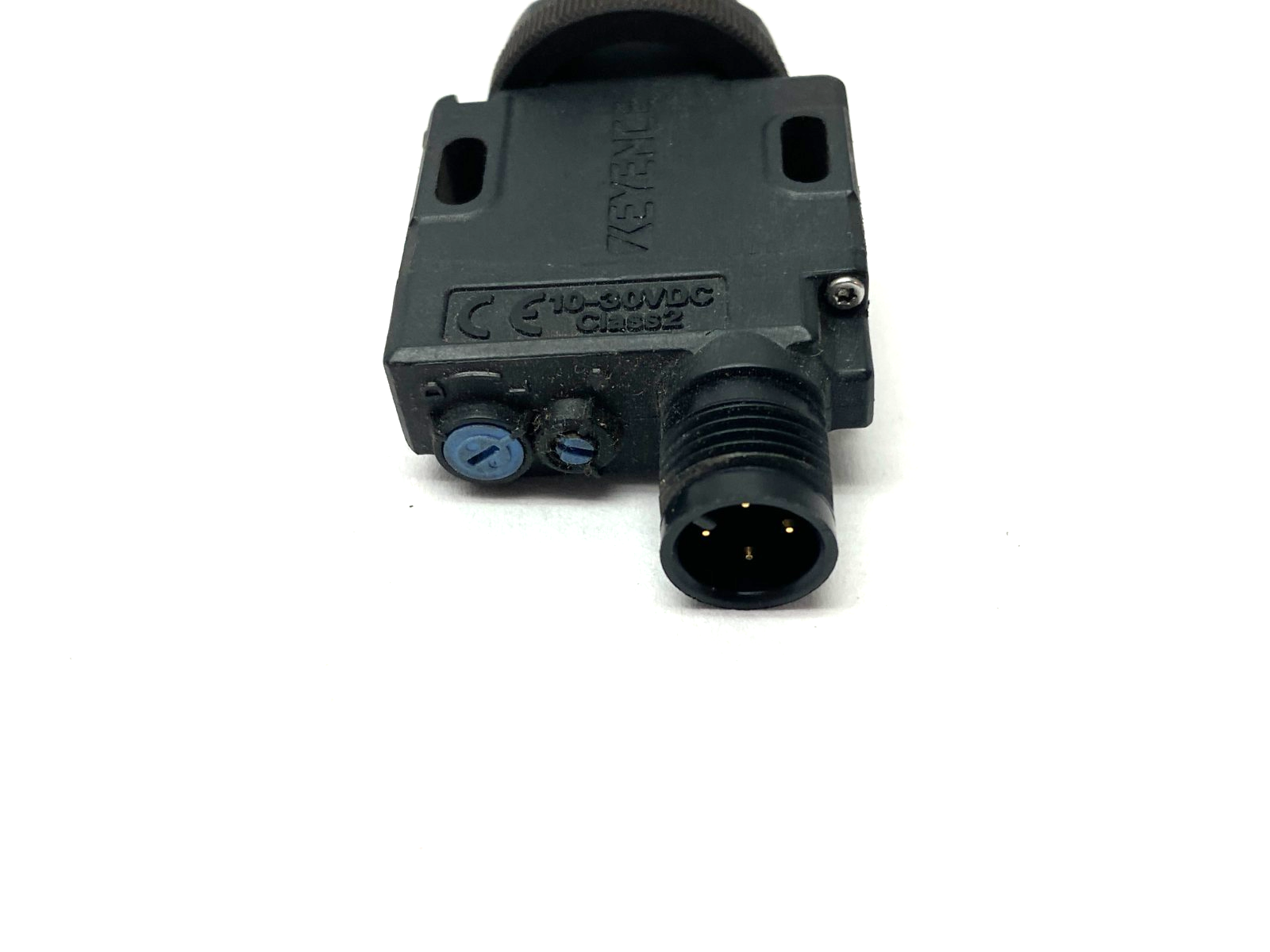 Keyence PZ-G102CB Reflective Photoelectric Sensor, Threaded Mount, M12 Connector - Maverick Industrial Sales