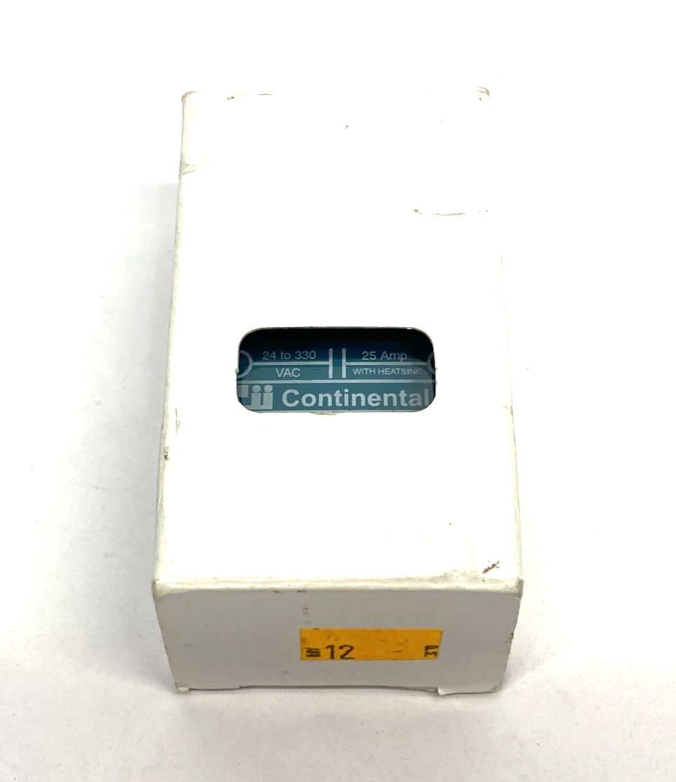 Continental SVDA/3V25 Solid State Relay 24 to 330 VAC 25Amp - Maverick Industrial Sales