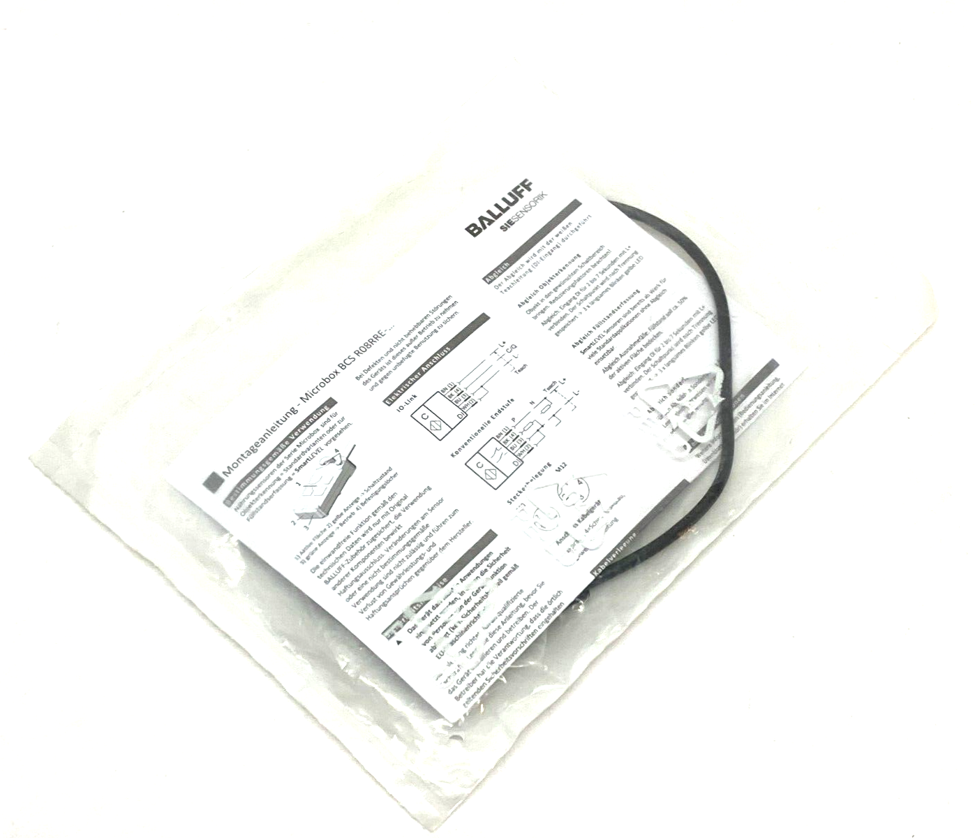Balluff BCS R08RRE-PSM80C-EP00,3-GS75 Capacitive Proximity Switch Sensor BCS012T - Maverick Industrial Sales
