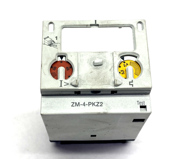 Moeller ZM-4-PKZ2 Motor Protector Trip Block 2.4-4A Thermal 35-55A Magnetic - Maverick Industrial Sales