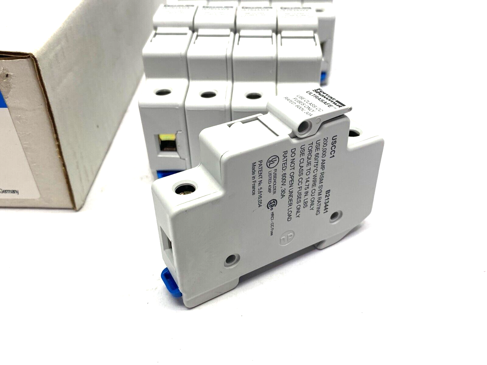 Eaton Cutler-Hammer C383FHCC Ultrasafe 1-Pole Fuse Holder Class CC BOX OF 10 - Maverick Industrial Sales