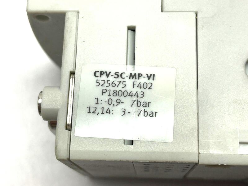 Festo CPV-SC-MP-VI Valve Manifold 525675 - Maverick Industrial Sales