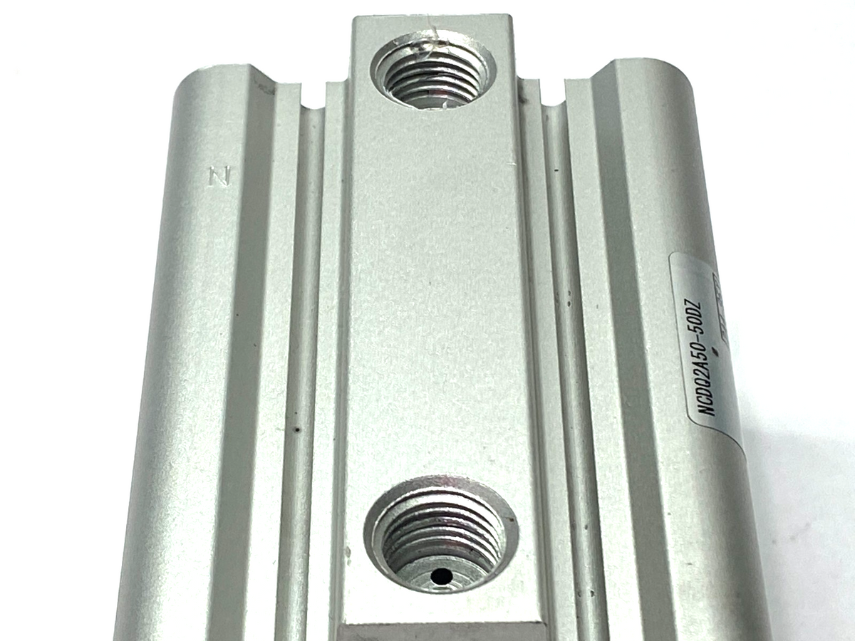 NCDQ2A50-50DZ | SMC Pneumatic Compact Cylinder, 50mm Stroke 50mm Bore - Used - Maverick Industrial Sales