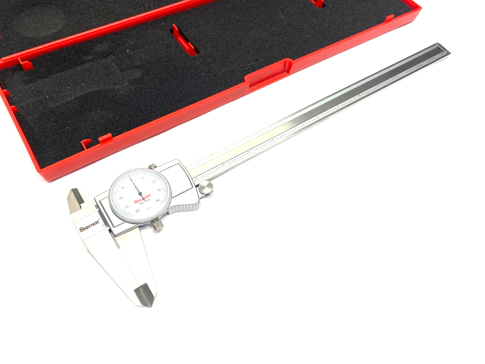 Starrett 3202-12 Graduation Dial Caliper 0-12", .001" - Maverick Industrial Sales
