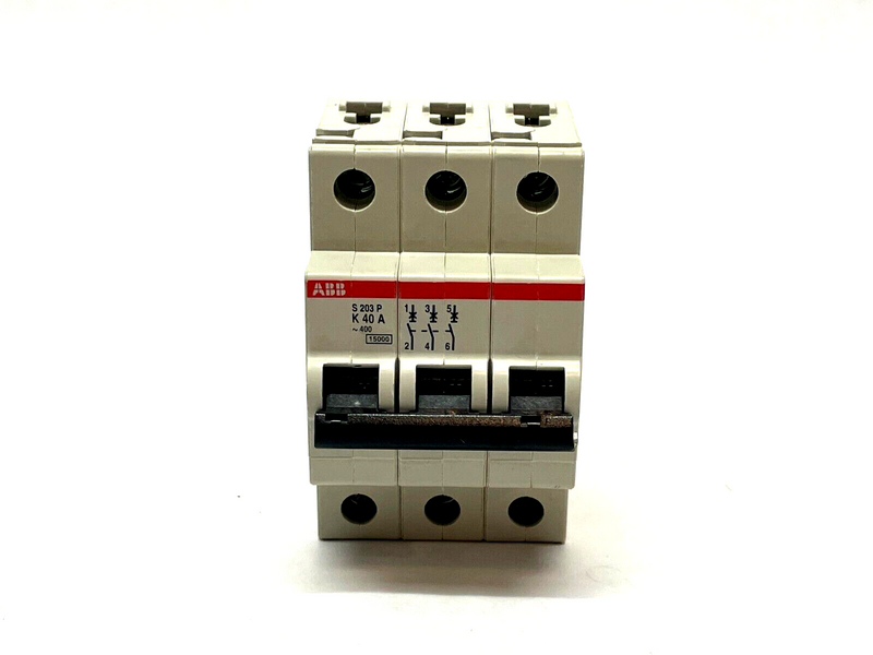 ABB S203P-K40 Miniature Circuit Breaker 2CDS283001R0557 - Maverick Industrial Sales