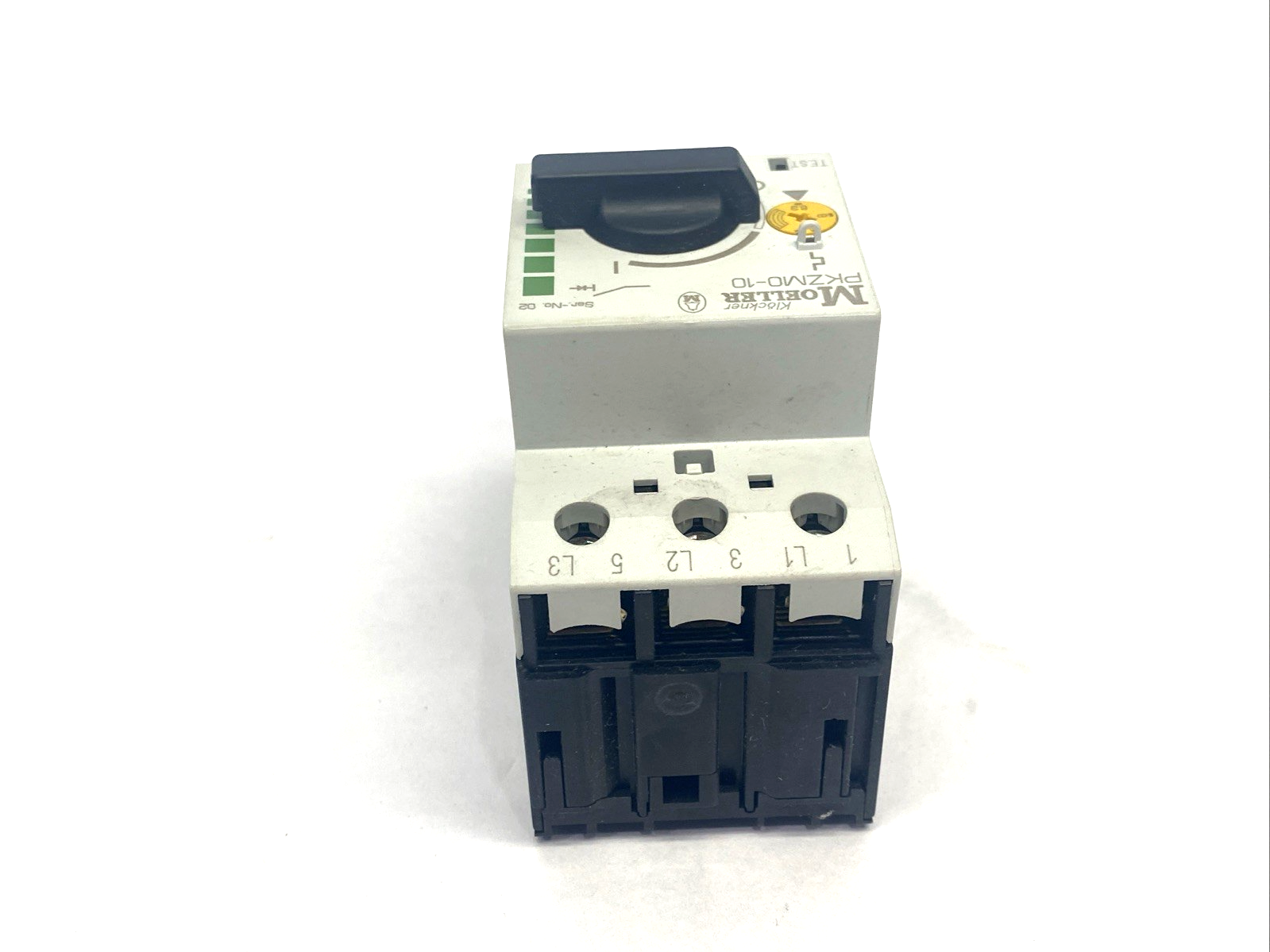 Moeller PKZM0-10 IEC motor control Manual Motor Protector, 10A, 45mm Frame - Maverick Industrial Sales