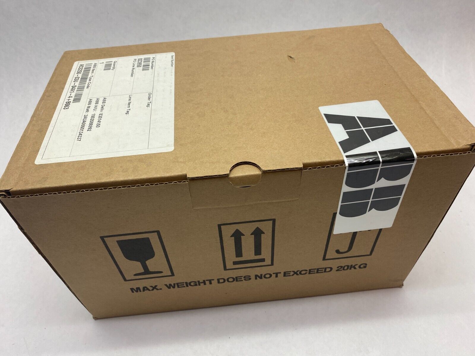 ABB ACS250-03U-04A1-4+B063 Variable Frequency Micro Drive Type 4X IP66 - Maverick Industrial Sales