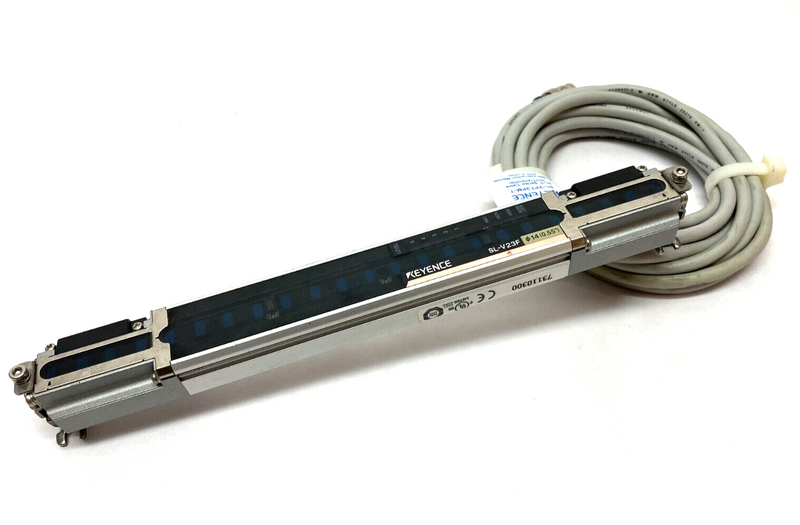 Keyence SL-V23F-T Safety Light Curtain Transmitter w/ SL-VPT3PM-T Transmit Cable - Maverick Industrial Sales