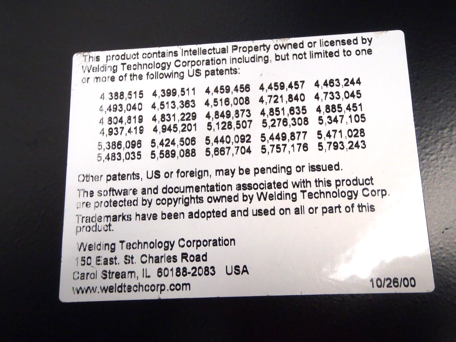 WTC 986-0054 Webview Weld Control Ethernet Module DW-011558 - Maverick Industrial Sales