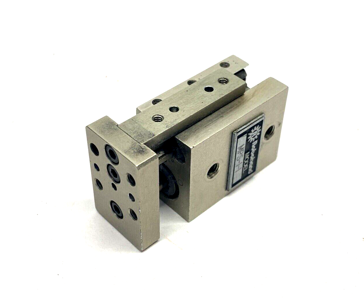 Robohand MPS-1-1 Miniature Rail Thruster Slide 0.438" Bore 0.5" Stroke - Maverick Industrial Sales