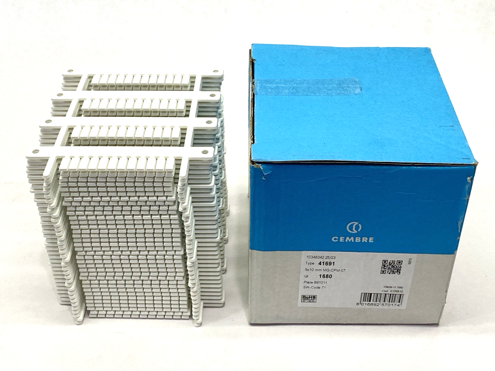 Cembre 41691 Terminal Marker Tags MG-CPM-07 PKG OF 1680 - Maverick Industrial Sales