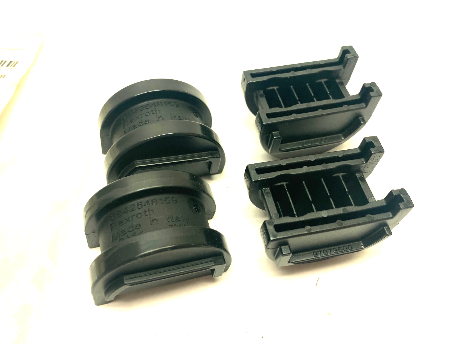Bosch Rexroth 3842548159 Sliding Piece 49X40X41-R LOT OF 4 - Maverick Industrial Sales