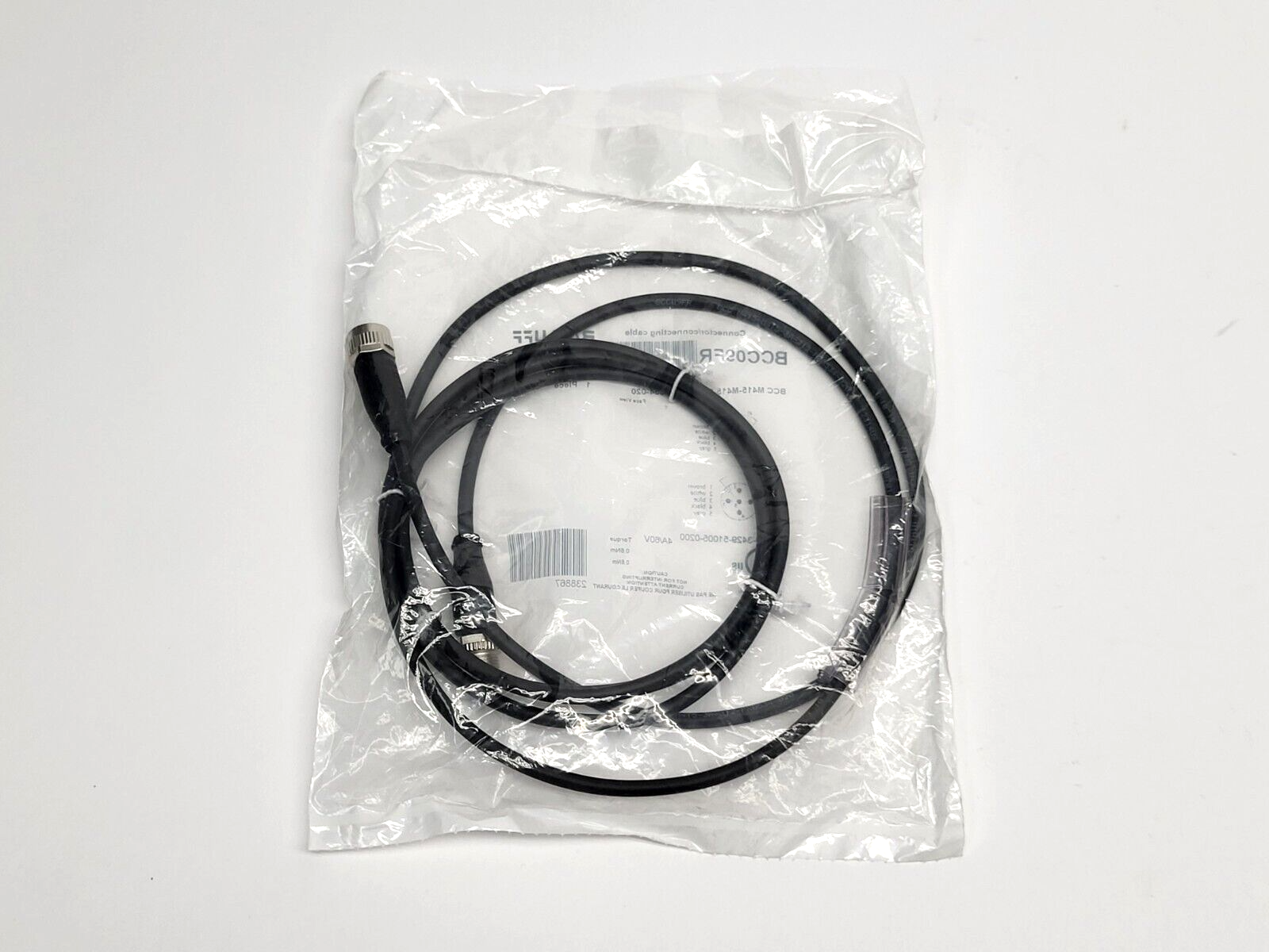 Balluff BCC M415-M415-3A-312-PX0534-020 Double Ended Cordset BCC09FR - Maverick Industrial Sales