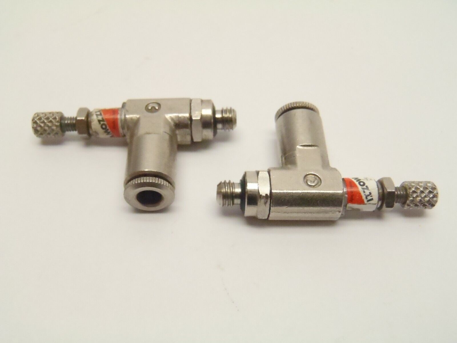 Camozzi GMCU 53-32 Right Angle Flow Control Valve LOT OF 2 - Maverick Industrial Sales