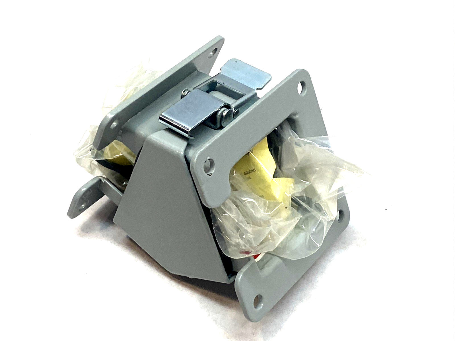 F22LE45A | Hoffman 45° Lay-In Wireway Elbow 2.5" x 2.5" Gray Steel Type 12 - New – Open box - Maverick Industrial Sales