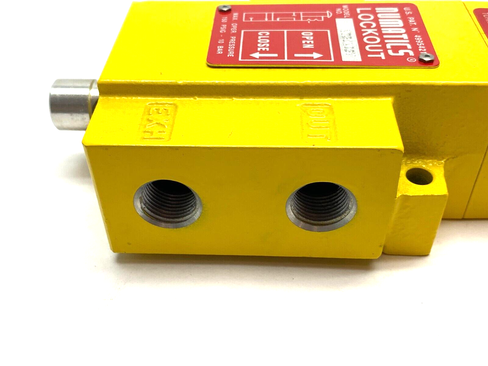Numatics VT30N03Y Slo-Start Manual Lockout Valve 150psig 10bar - Maverick Industrial Sales