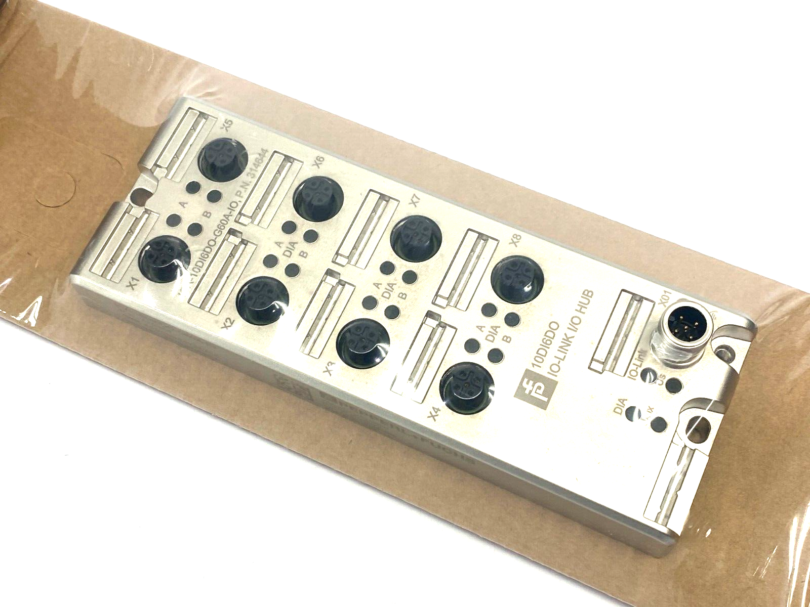 Pepperl+Fuchs ICA-10DI6DO-G60A-IO I/OLink Interface Hub 10-Input 6-Output 314644 - Maverick Industrial Sales
