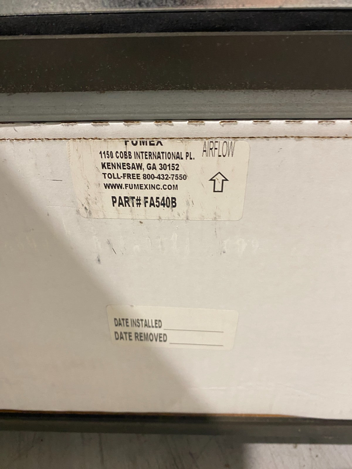 Fumex GS3-500 Air Filtration Fume Extractor Unit MORE OUTSIDE WEAR - Maverick Industrial Sales