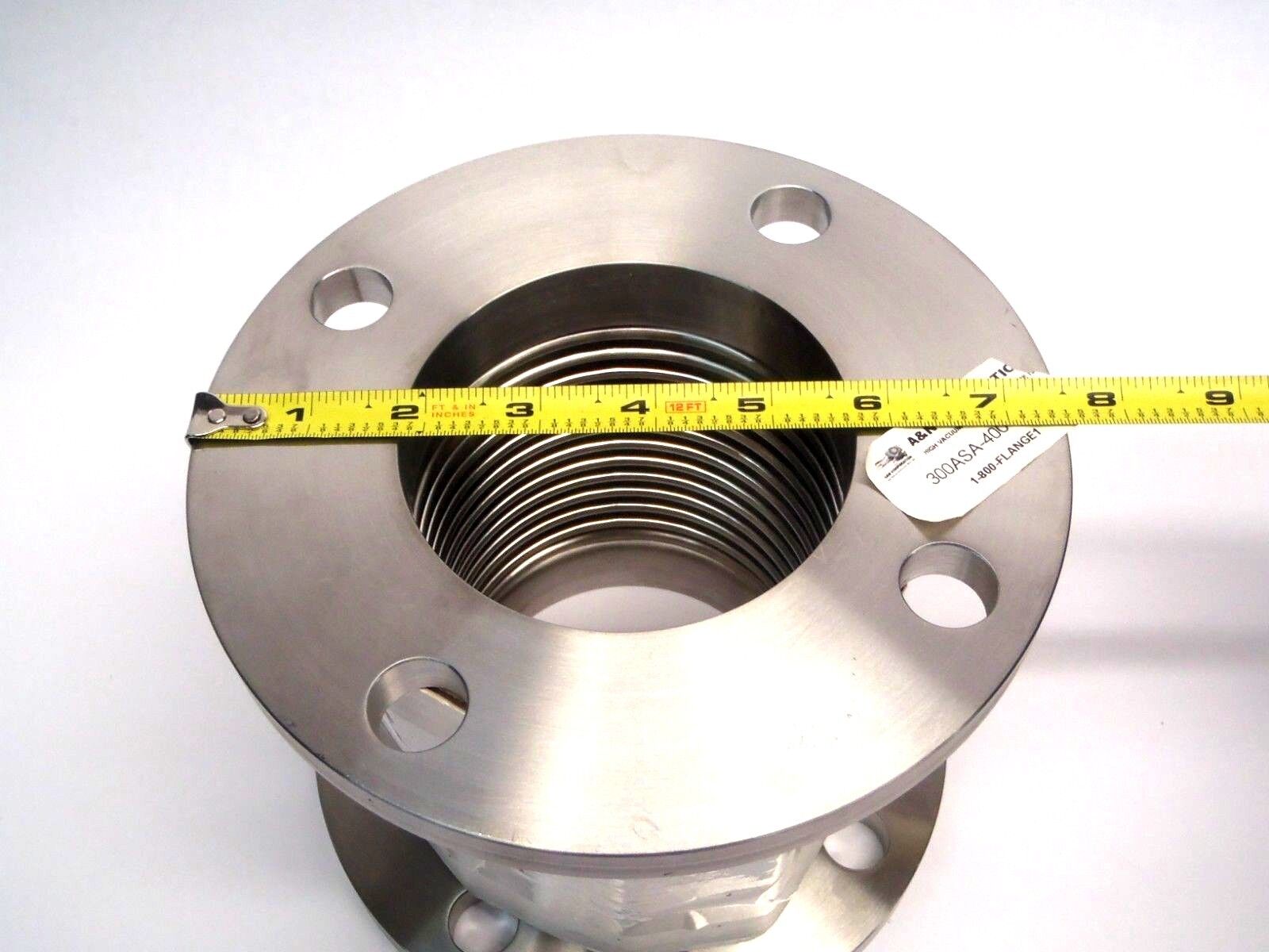 A & N 300ASA-400-B-6.0 7.5" OD x 3-7/8" ID 6" Free Length Flexible Coupling SS - Maverick Industrial Sales