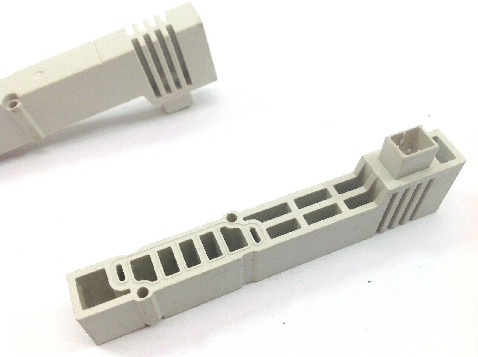 SMC Pneumatics Valve Manifold Blank Lot of 2 - Maverick Industrial Sales