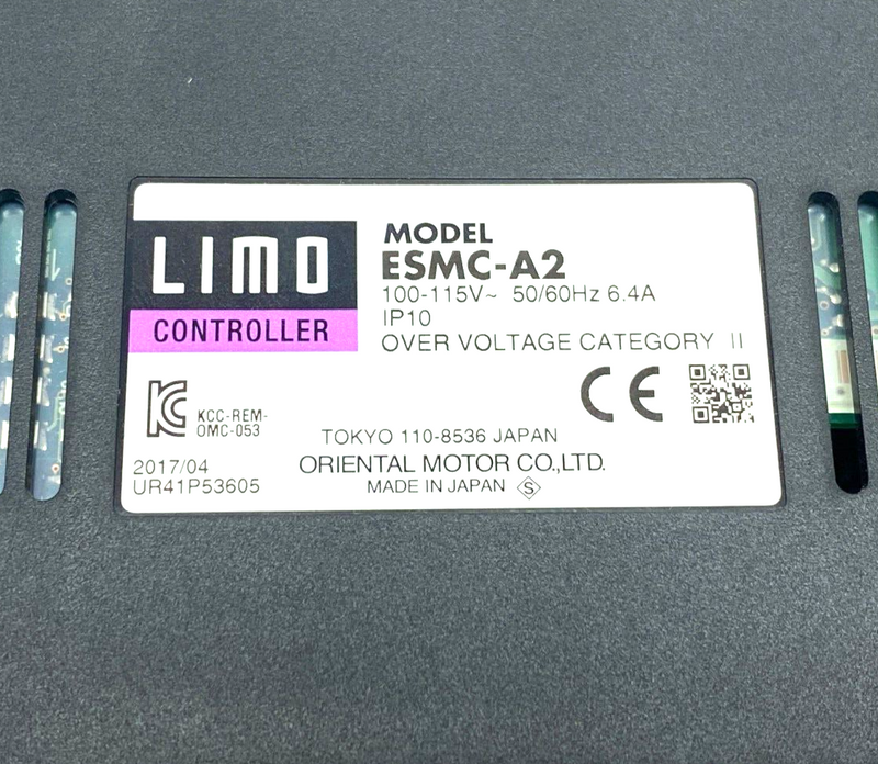 Oriental Motor ESMC-A2 Limo Linear Motion Controller EZSM3D025A Key PADP01 Mount - Maverick Industrial Sales