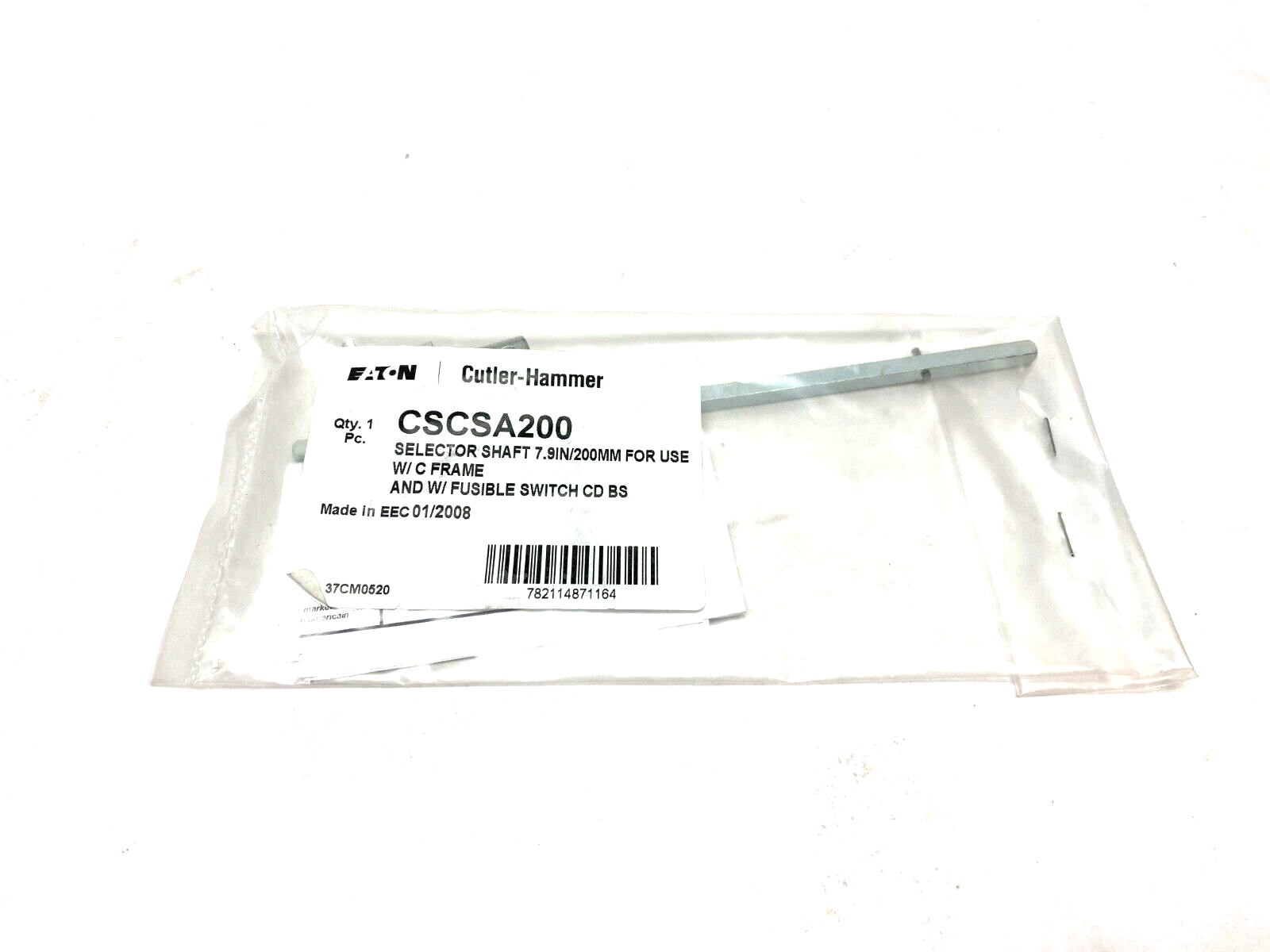 Eaton Cutler-Hammer CSCSA200 Selector Shaft 7.9", 200mm C-Frame Fusible Switch - Maverick Industrial Sales