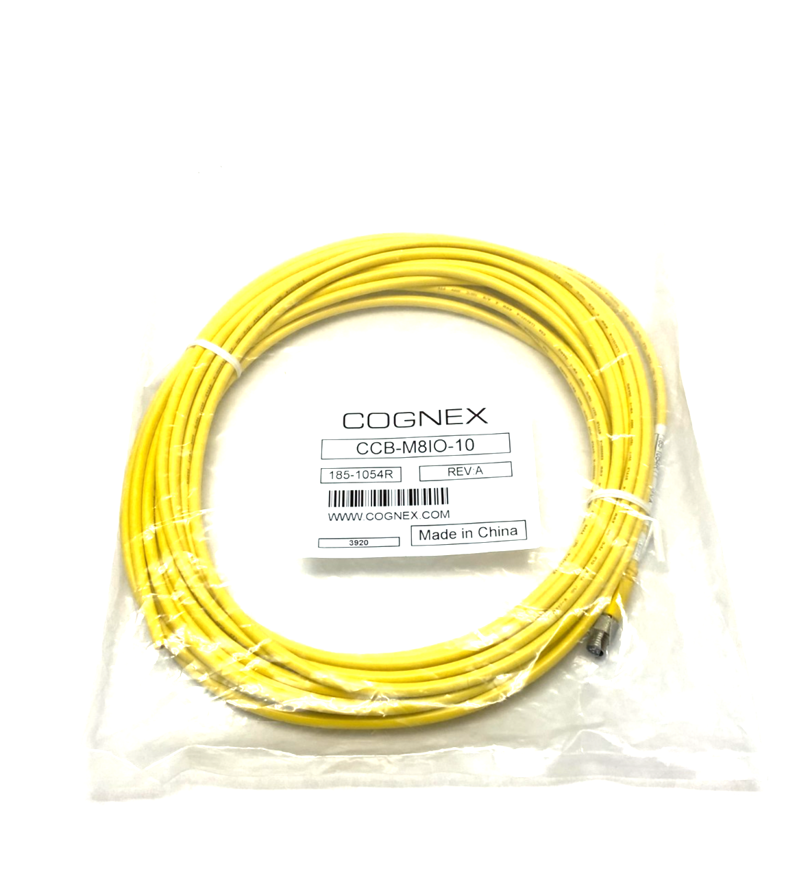 CCB-M8IO-10 | Cognex Breakout Cable Single Ended 185-1054R - New – Open Box - Maverick Industrial Sales