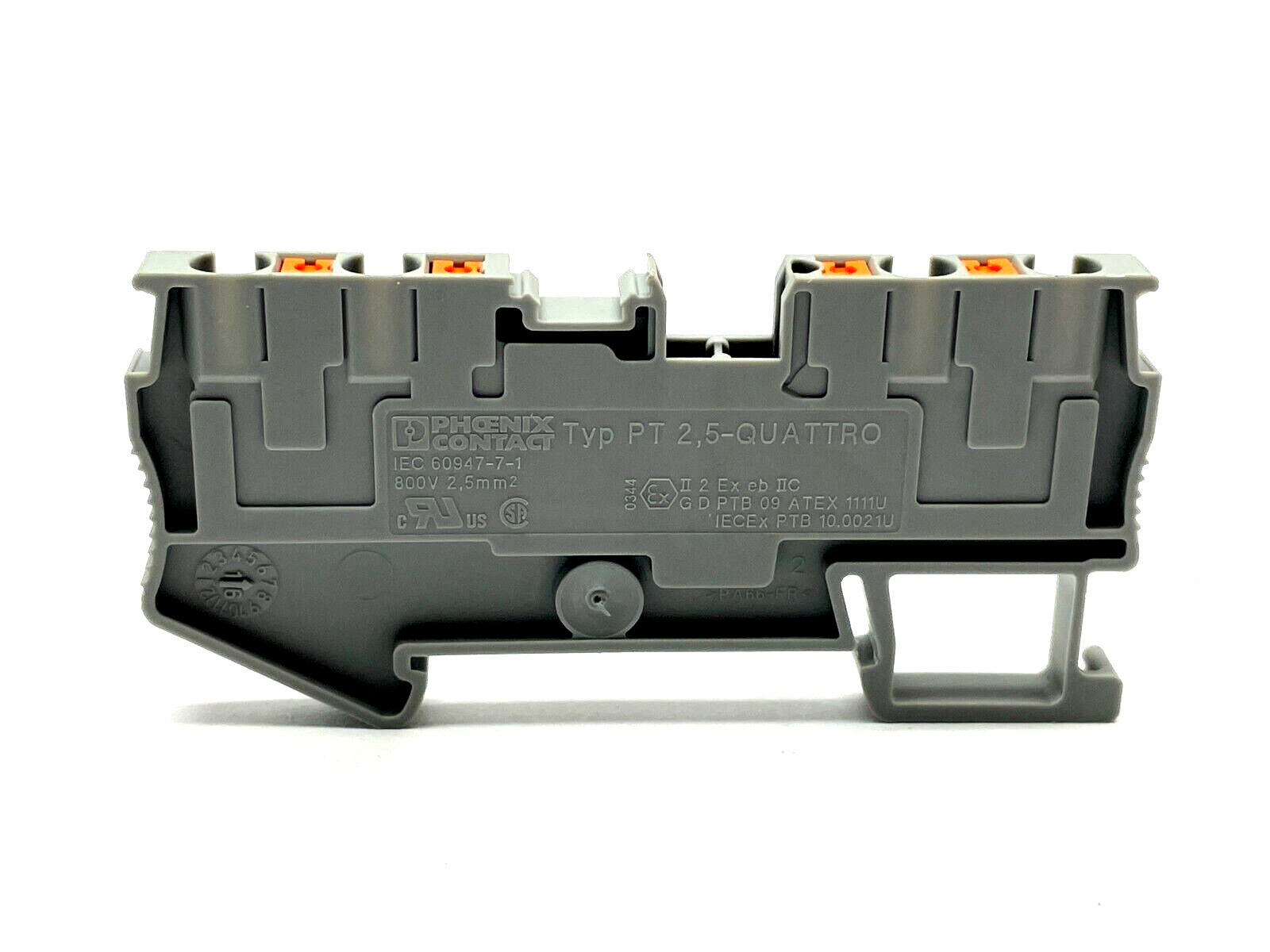 Phoenix Contact Typ PT 2,5 QUATTRO Feed Thru Terminal Block 3209578 Lo Of 12 - Foto 2