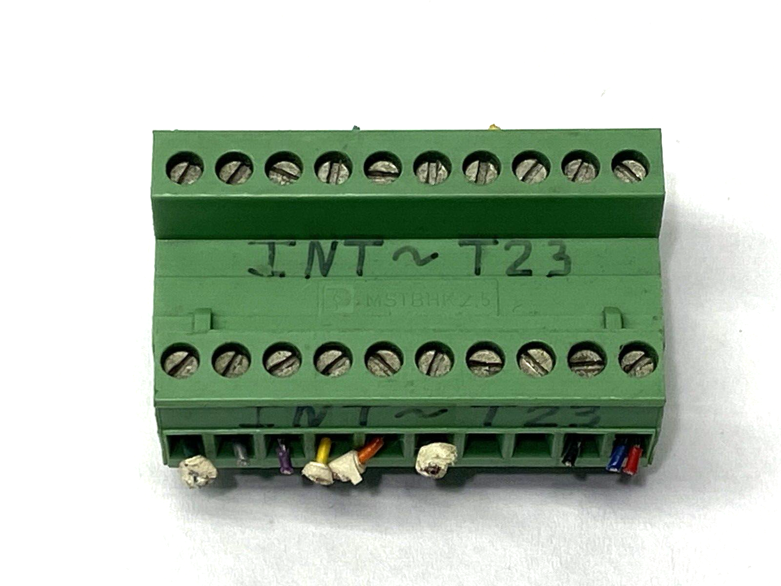 Phoenix Contact MSTBHK2,5 M/F 10-Pin DIN Rail Connectors MSTB 1,5 - Maverick Industrial Sales