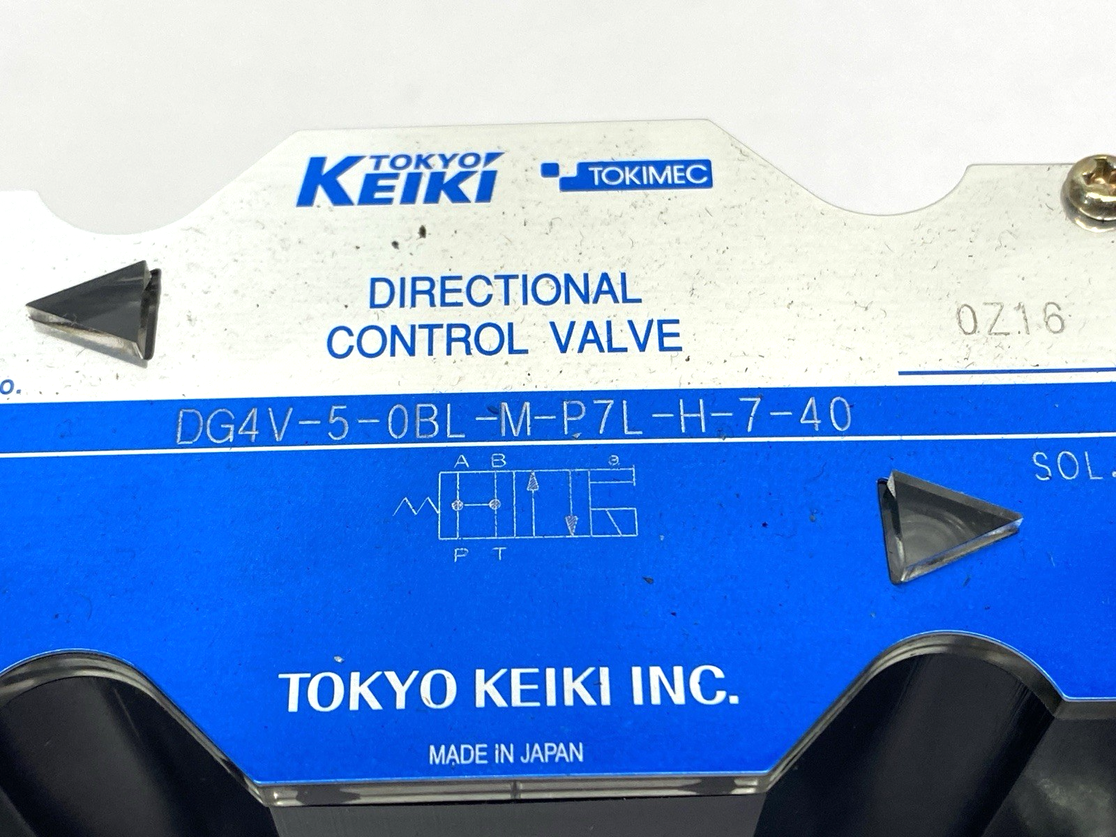 Tokyo Keikei DG4V-5-0BL-M-P7L-H-7-40 Tokimec Directional Control Valve - Maverick Industrial Sales
